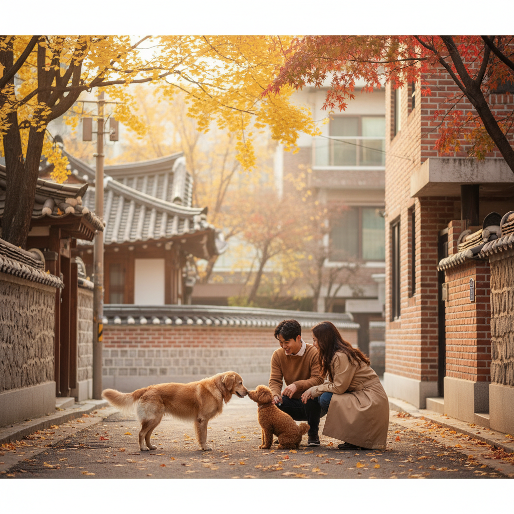 가을맞이, 우리 강아지 사회성 키우기 게시글 사진